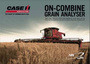 PDF Case IH 3000H On-Combine Grain Analyser 