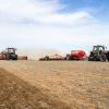 Horsch Sprinter and Avatar with two Case IH Magnum Rowtracs